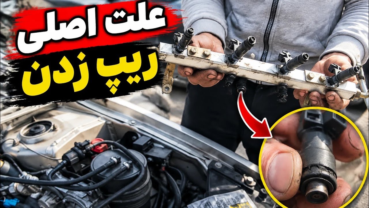 تعویض اورینگ انژکتور روآ و آردی و رفع ریپ زدن و بد کار کردن موتور