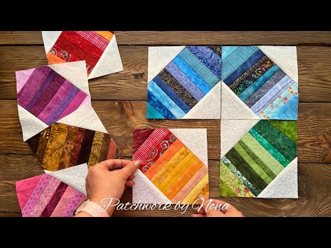 Easy Scrap Buster Quilt Block Tutorial | Turn Fabric Scraps Into Something Beautiful
