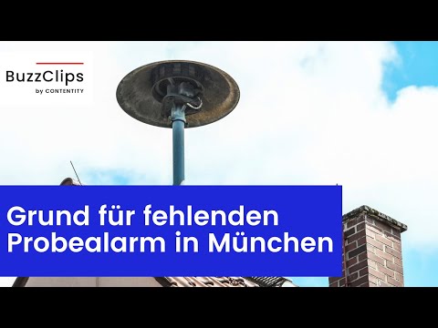 Warum in München kein Probealarm zu hören war