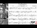 "Confirmation" (Charlie Parker) - Lou Donaldson Alto Saxophone Transcription