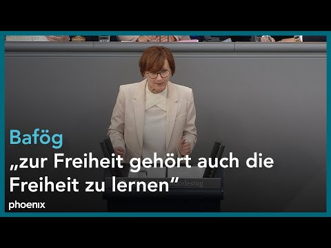 Bundestagsdebatte zur Änderung des Bafög u. a. mit Bettina Stark-Watzinger | 17.05.2024