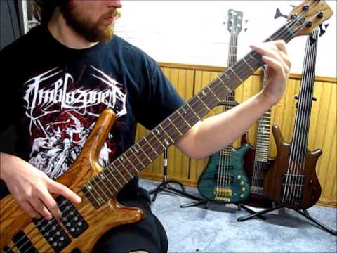 Deeds of flesh - Unearthly Invent On bass guitar