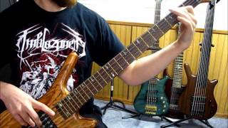 Deeds of flesh - Unearthly Invent On bass guitar