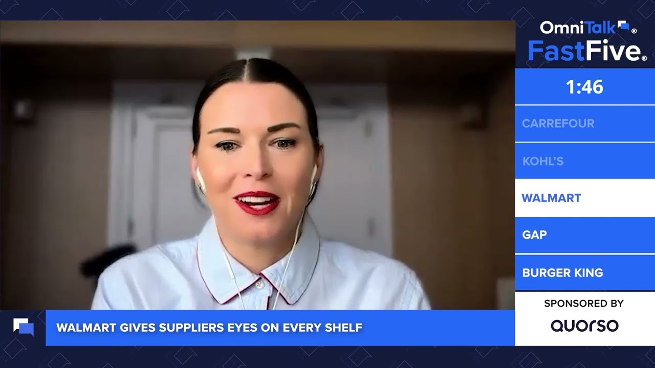 Walmart Gives Suppliers Eyes On Every Shelf | Fast Five Shorts