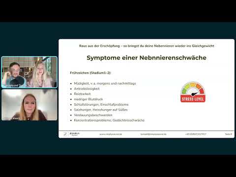 Webinar - Raus aus der Erschöpfung – so bringst du deine Nebennieren wieder ins Gleichgewicht