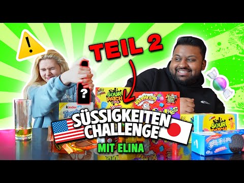 ELINA UND GAMBO TESTEN DIE SAUERSTEN SÜßIGKEITEN DER WELT! 💥🍬 (Teil 2)