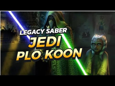 A Quick Look At Jedi Master Plo Koon's Legacy Lightsaber from Galaxy's Edge | Star Wars