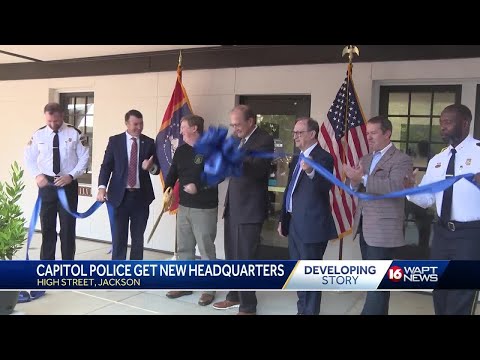 Capitol police cut ribbon on new headquarters