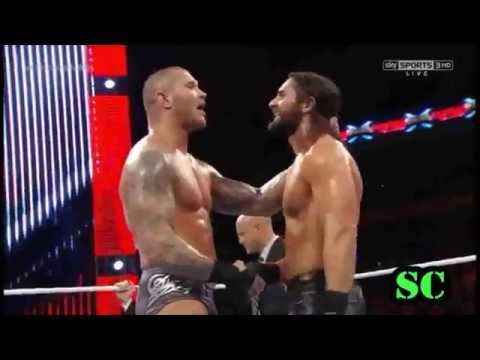 Randy Orton Vs Seth Rollins Raw 11/03/2014 Highlights [HD]