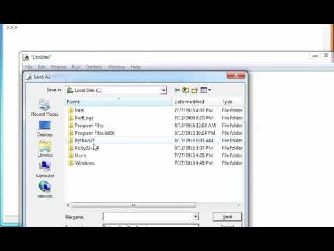 Python 2 7 Tutorial No 38 Import Modules
