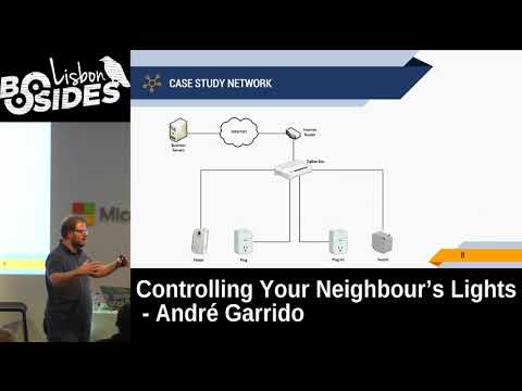 BSides Lisbon 2017 - Controlling your neighbour’s lights by André Garrido
