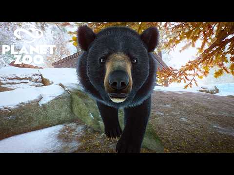 Making a Breeding Habitat for Black Bears in Planet Zoo