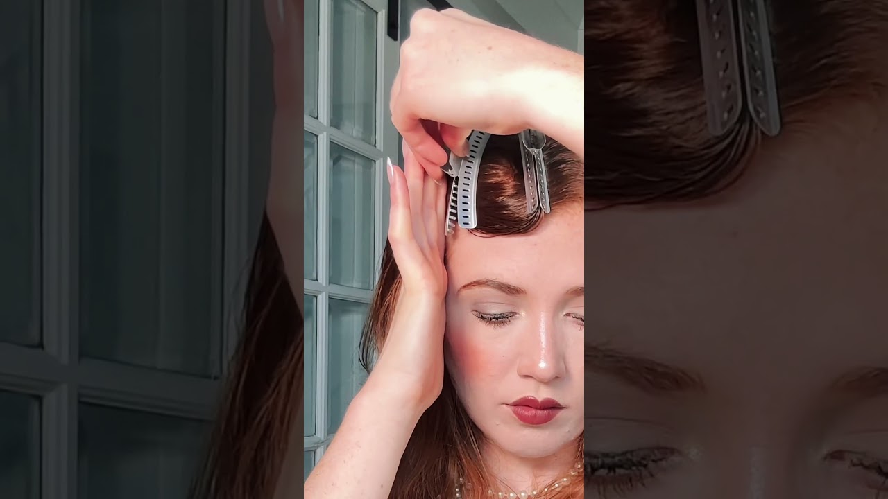 1920s hair tutorial! How I would do my hair if I lived 100 years ago ❤️ #hair  #vintagehair #gatsby