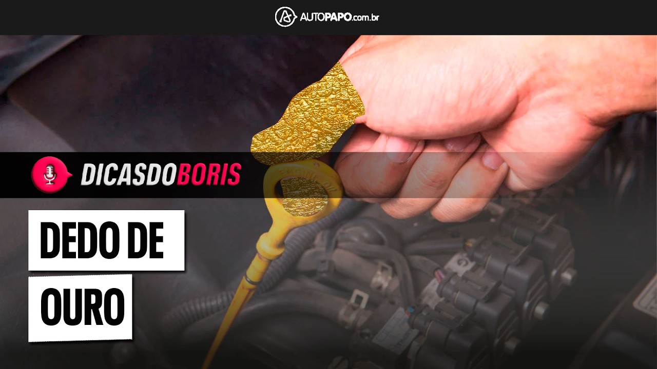 FIQUE ATENTO AO CONFERIR O NÍVEL DO ÓLEO NO POSTO DE COMBUSTÍVEL