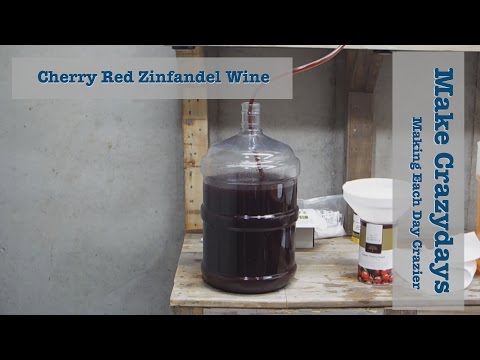 Winemaking: Cherry Red Zinfandel