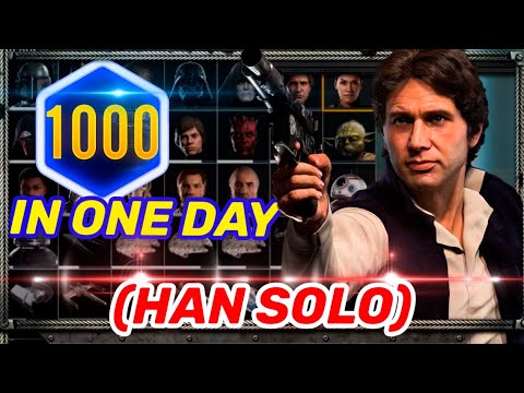 How To MAX Han Solo In ONE DAY!!!
