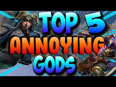 SMITE: Top 5 Most ANNOYING Gods to Face in Ranked Duel!