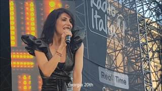 Giorgia &quot;Credo&quot; - Radio Italia il concerto 18 giugno 2017 (riprese del Giorgia 20th)