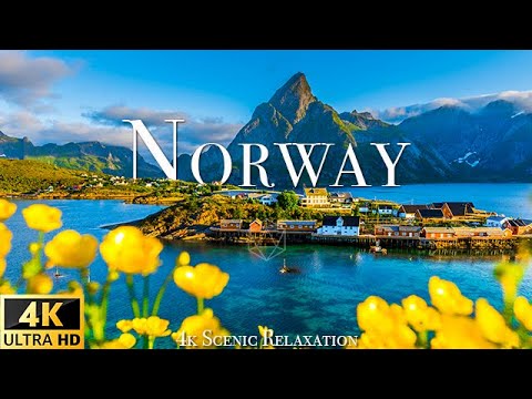 FLYING OVER NORWAY (4K UHD) - Relaxing Music Along With Beautiful Nature Videos - 4K Video Ultra HD