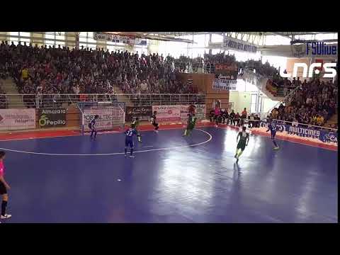 Gol Dani Santos (1-0) FS Valdepeñas - CD UMA Antequera. J28, 2Div. LNFS