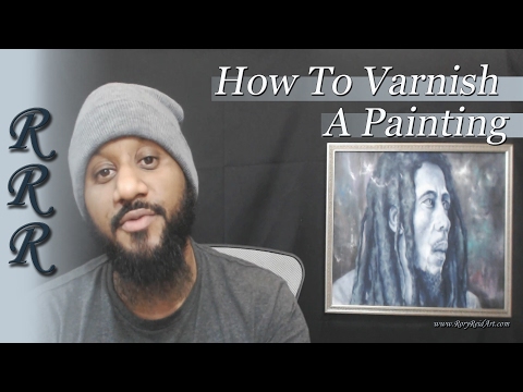 How To Varnish A Painting Quick & Easy. Tips & Tricks.