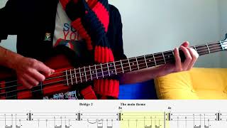 Heartbreaker – Nirvana – Bass cover with tabs (4k)