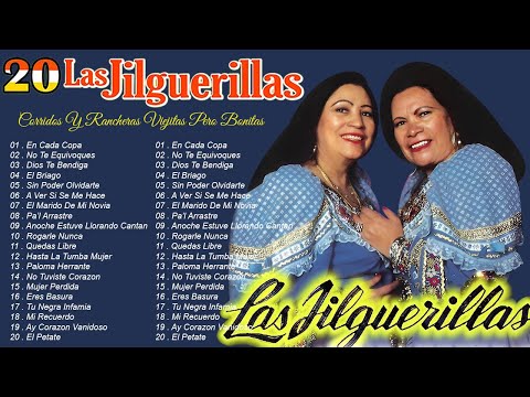 Las Jilguerillas || Puras Pá Pistear ~ Las Mejores Canciones || 20 Exitos Mix ~ Corridos Y Rancheras