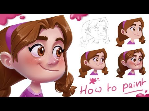 Painting in photoshop tutorial