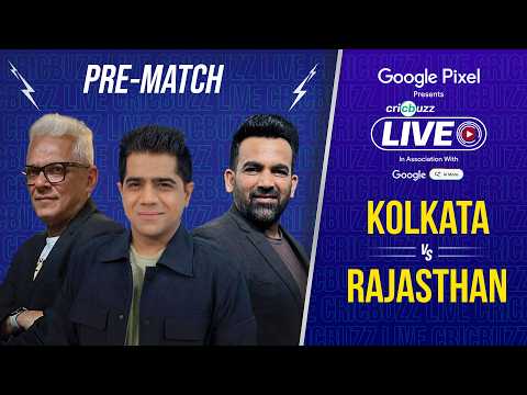 Cricbuzz Live: Rajasthan opt to bat first | Hetymer & Brijesh IN | #KKR unchanged
