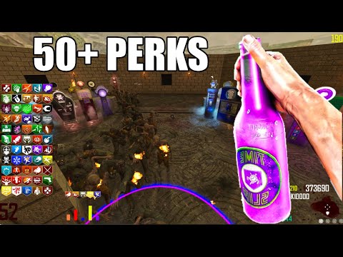 COD Zombies but I Get 50+ PERKS! (Black Ops 3)