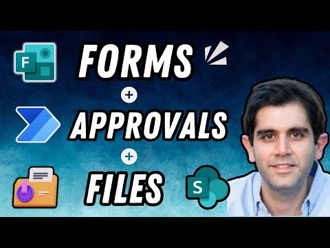 Microsoft Forms Data & File Uploads: Power Automate Approvals