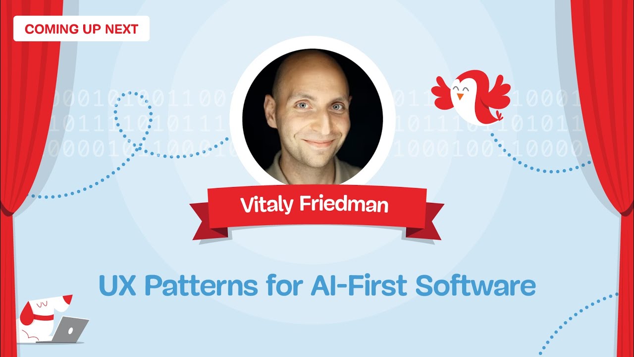 UX Patterns for AI-First Software — VITALY FRIEDMAN at Smashing Meets AI on August 27, 2025