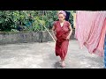 আজ দৌড়ে দৌড়ে জামাকাপড় মেলতে হলো
