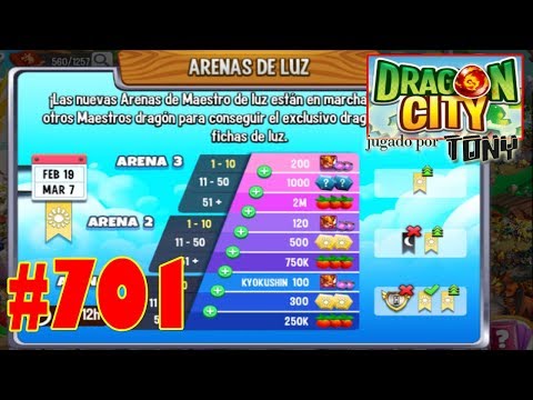 Dragon City "Capítulo 701 - Arenas de Maestros de Luz" por Tony