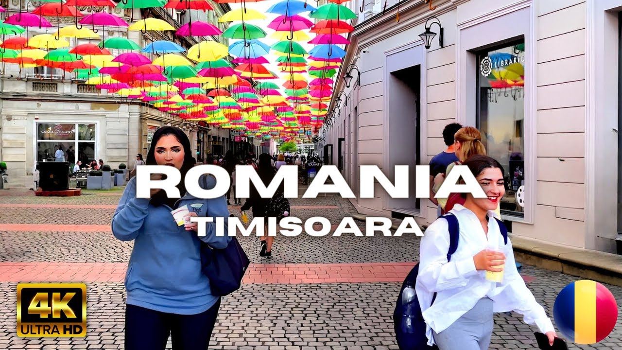 Walking Tour of Romania - TIMISOARA - Piata Victoriei - Travel Romania