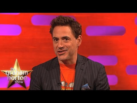 Stephen Fry Asks Downey Jr. To Name Newborn 'Uppy' - The Graham Norton Show