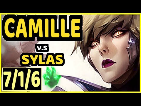 THAL (CAMILLE) vs SYLAS - 7/1/6 KDA TOP CHALLENGER GAMEPLAY - KR