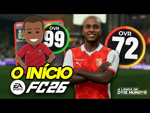 ZÉ RATO'S BEGINNING IN PLAYER MODE IN EAFC 26 - THE LEGEND OF TWO WORLDS