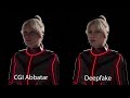ABBA Voyage Abbatar CGI Agnetha Faltskog Abbatar Vs Deepfake Abbatar Comparison Short
