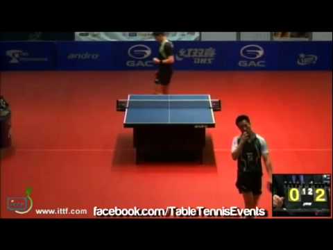 Patrick Franziska Vs Gustavo Tsuboi: Round 1 [Polish Open 2013]