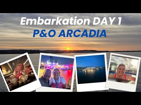Thumbnail for P O Cruises Arcadia Embarkation Day 1  3 night Cruise to Guernsey #newyoutuber #supportnewyoutubers 