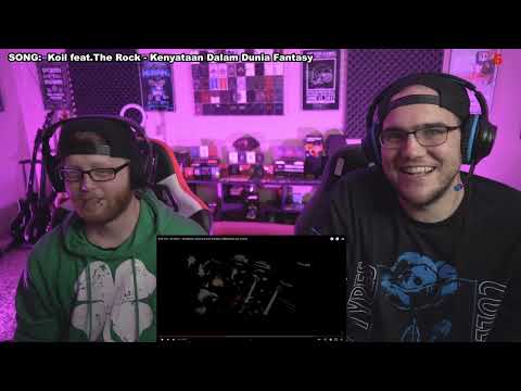 Live Stream Reactions!  Koil feat.The Rock - Kenyataan Dalam Dunia Fantasy