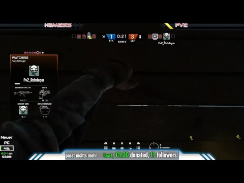 R6Siege Cast | Fv2 vs Nemesis eSports | German | FunCws, Cups and DeSBl