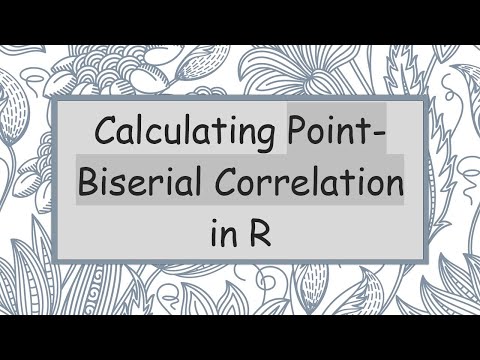 Calculating Point-Biserial Correlation in R