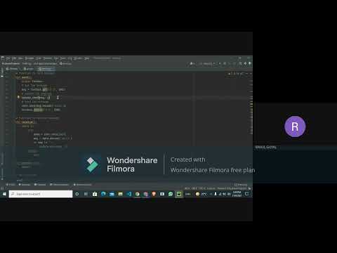 Simple Chat Gui Using Tkinter And Socket In Python