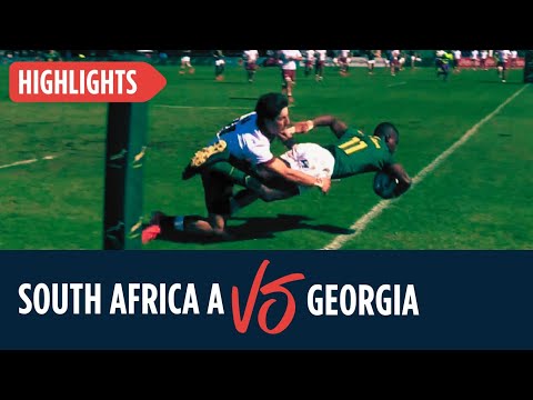 Rugby - South Africa A vs Georgia - u18 International Series - 12 August 2025