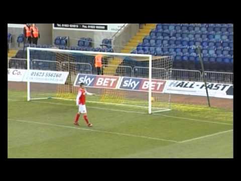 Mansfield Town - vote for your Goal of the Season; 2013-14