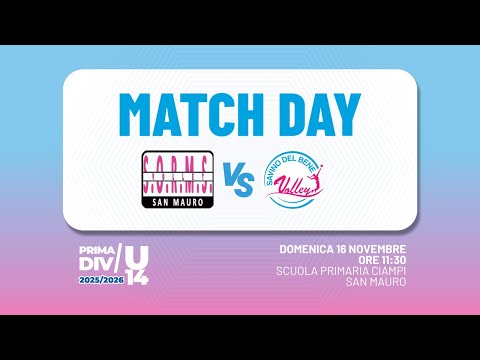 U14 - Sorms vs SDB Volley Youth U14 - 16/11/2025