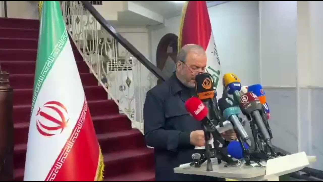 السفير الايراني في بغداد آل صادق: العدوان على إيران "غزو لإيران" وطهران متمسكة بحق الرد الدفاعي ولن تتراجع