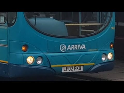 Arriva North East Volvo B7TL Wright Eclipse Gemini 7490 (LF02 PKU)